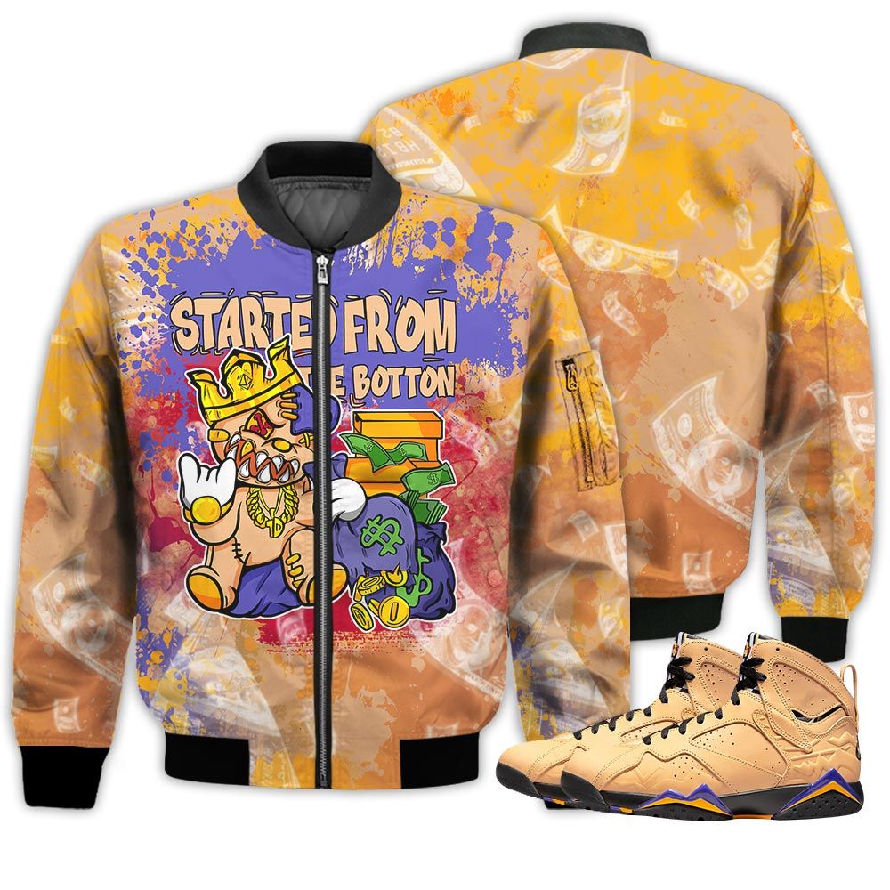 Started From The Bottom Sneaker Shirt Match Vachetta Tan 7S, Jordan 7 Se Afrobeats Hoodie Sweatshirt Tee All Over Print MKO Shirt Started From The Bottom Sneaker Shirt Match Vachetta Tan 7S, Jordan 7 Se Afrobeats Hoodie Sweatshirt Tee All Over Print MKO Shirt