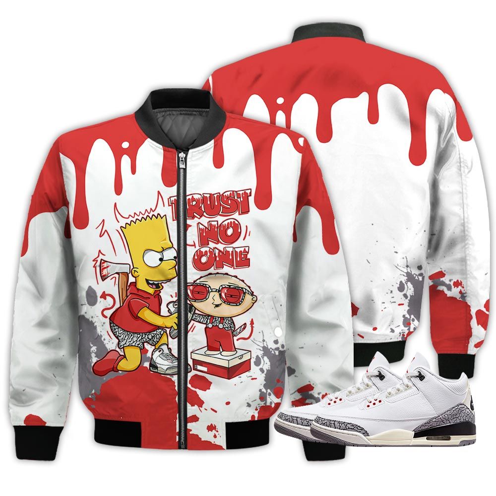 Stewie Trust No Sneaker Shirt Match White Cement 3S, Jordan Retro 3 White Cement Hoodie Sweatshirt Tee All Over Print MKO Shirt Stewie Trust No Sneaker Shirt Match White Cement 3S, Jordan Retro 3 White Cement Hoodie Sweatshirt Tee All Over Print MKO Shirt