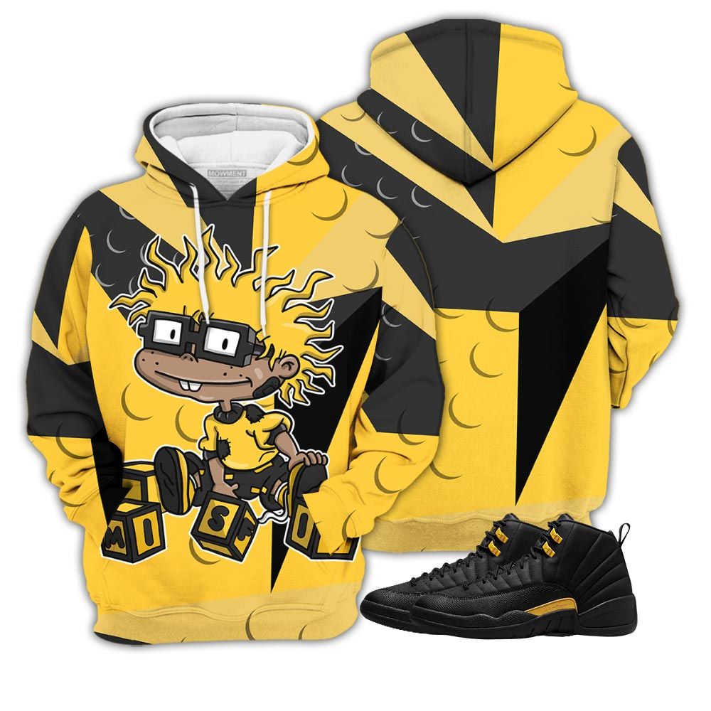 Streetwear Chuckie Rugrats Misfit Sneaker Shirt Match Black Taxi 12S, Jordan 12 Retro Black Taxi Hoodie Sweatshirt Tee All Over Print MKO Shirt Streetwear Chuckie Rugrats Misfit Sneaker Shirt Match Black Taxi 12S, Jordan 12 Retro Black Taxi Hoodie Sweatshirt Tee All Over Print MKO Shirt