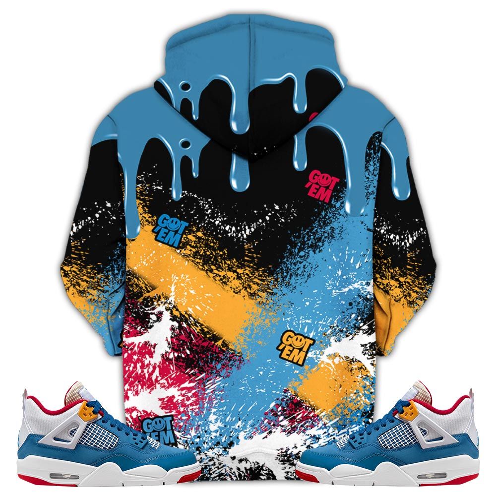 Streetwear Chuckie Rugrats Misfit Sneaker Shirt Match Retro Messy Room 4S, Jordan 4 Gs Messy Room Hoodie Sweatshirt Tee All Over Print MKO Shirt