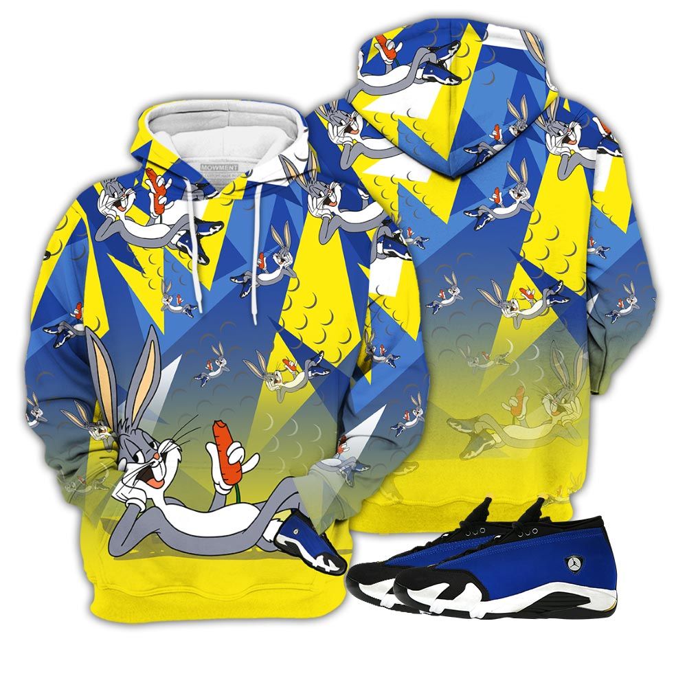 Streetwear Funny Bunny Shoes Sneaker Shirt Match 2023 Blue Laney 14S, Jordan 14 Laney Hoodie Sweatshirt Tee All Over Print MKO Shirt Streetwear Funny Bunny Shoes Sneaker Shirt Match 2023 Blue Laney 14S, Jordan 14 Laney Hoodie Sweatshirt Tee All Over Print MKO Shirt