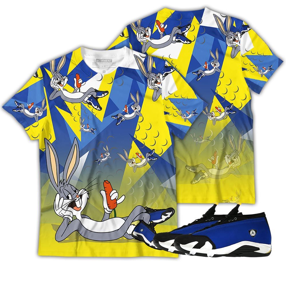 Streetwear Funny Bunny Shoes Sneaker Shirt Match 2023 Blue Laney 14S, Jordan 14 Laney Hoodie Sweatshirt Tee All Over Print MKO Shirt Streetwear Funny Bunny Shoes Sneaker Shirt Match 2023 Blue Laney 14S, Jordan 14 Laney Hoodie Sweatshirt Tee All Over Print MKO Shirt