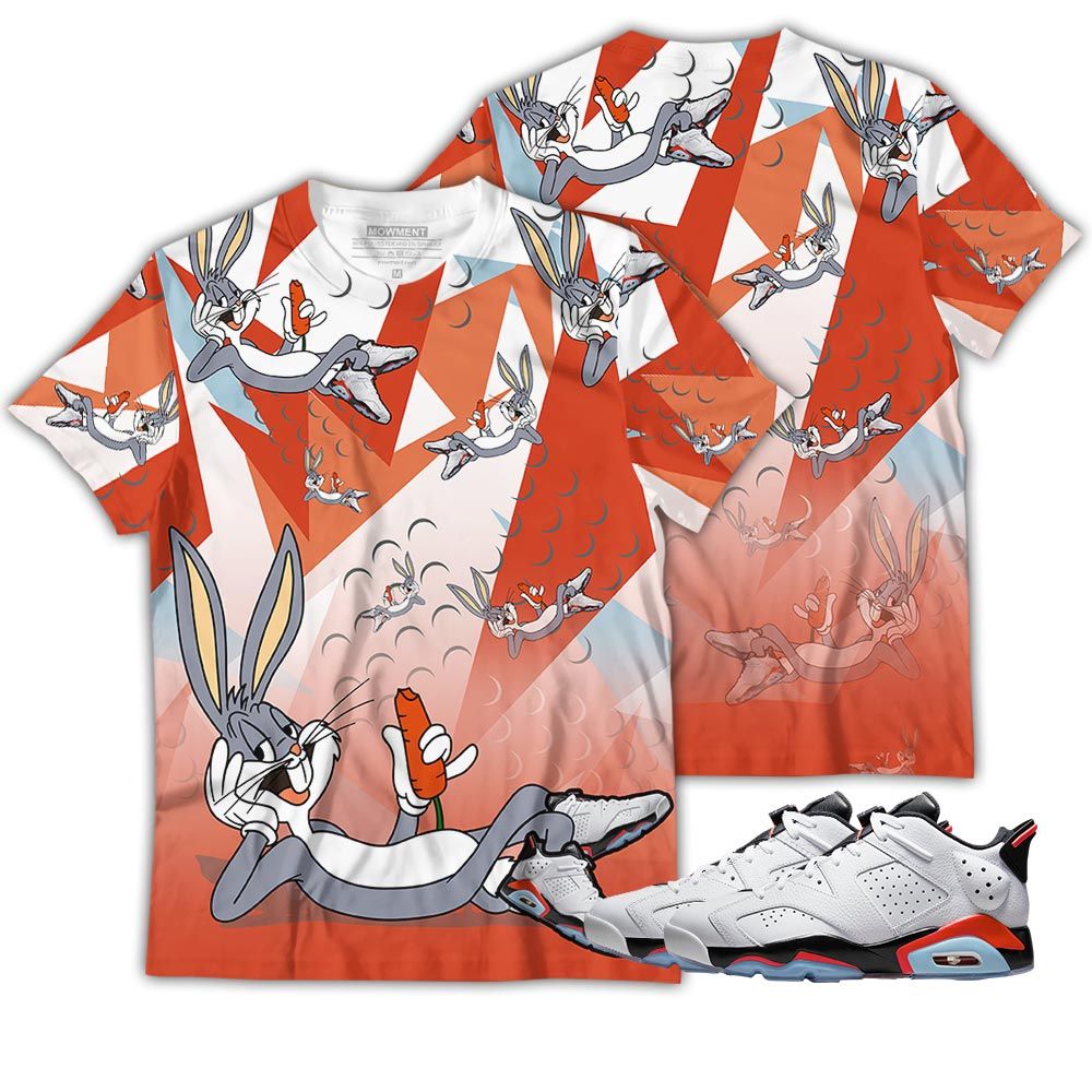 Streetwear Funny Bunny Shoes Sneaker Shirt Match Golf White Infrared 6S, Jordan 6 Low Infrared Hoodie Sweatshirt Tee All Over Print MKO Shirt Streetwear Funny Bunny Shoes Sneaker Shirt Match Golf White Infrared 6S, Jordan 6 Low Infrared Hoodie Sweatshirt Tee All Over Print MKO Shirt