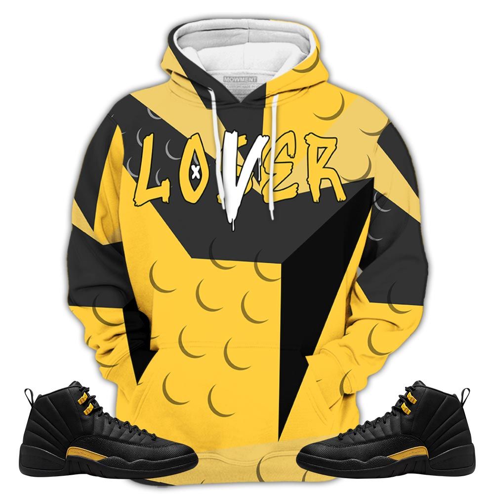 Streetwear Loser Lover Drip Sneaker Shirt Match Black Taxi 12S, Jordan 12 Retro Black Taxi Hoodie Sweatshirt Tee All Over Print MKO Shirt Streetwear Loser Lover Drip Sneaker Shirt Match Black Taxi 12S, Jordan 12 Retro Black Taxi Hoodie Sweatshirt Tee All Over Print MKO Shirt