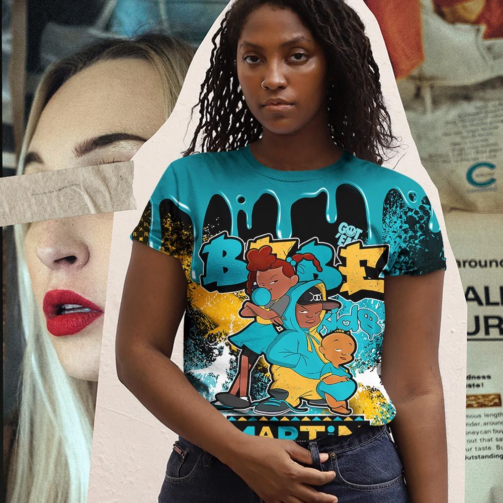 Streetwear Martin Babes Kids 90S Sneaker Shirt Match 2023 Retro Aqua 5S, Jordan 5 Aqua Hoodie Sweatshirt Tee All Over Print MKO Shirt Streetwear Martin Babes Kids 90S Sneaker Shirt Match 2023 Retro Aqua 5S, Jordan 5 Aqua Hoodie Sweatshirt Tee All Over Print MKO Shirt