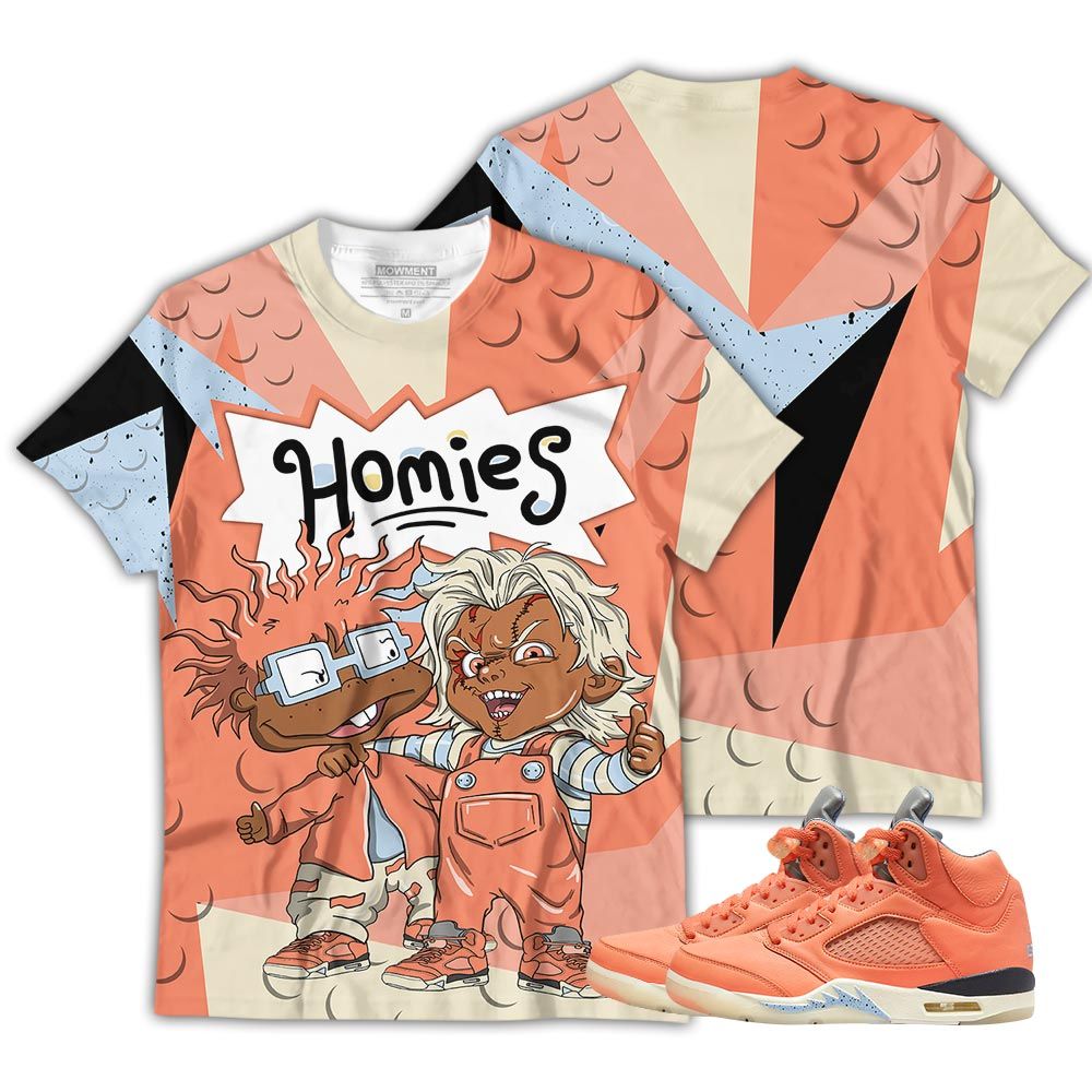 Streetwear Melanin Kid 90S Rugrats Chucky Cartoon 90S Homie Sneaker Shirt Match Crimson Bliss 5S, Jordan 5 Dj Khaled Crimson Bliss Hoodie Sweatshirt Tee All Over Print MKO Shirt Streetwear Melanin Kid 90S Rugrats Chucky Cartoon 90S Homie Sneaker Shirt Match Crimson Bliss 5S, Jordan 5 Dj Khaled Crimson Bliss Hoodie Sweatshirt Tee All Over Print MKO Shirt