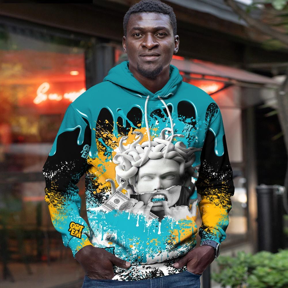 Streetwear Money Talk Got Em Sneaker Shirt Match 2023 Retro Aqua 5S, Jordan 5 Aqua Hoodie Sweatshirt Tee All Over Print MKO Shirt Streetwear Money Talk Got Em Sneaker Shirt Match 2023 Retro Aqua 5S, Jordan 5 Aqua Hoodie Sweatshirt Tee All Over Print MKO Shirt