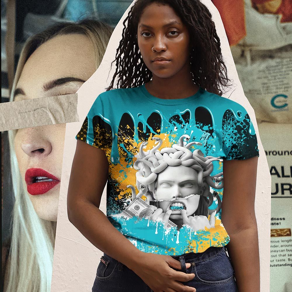 Streetwear Money Talk Got Em Sneaker Shirt Match 2023 Retro Aqua 5S, Jordan 5 Aqua Hoodie Sweatshirt Tee All Over Print MKO Shirt Streetwear Money Talk Got Em Sneaker Shirt Match 2023 Retro Aqua 5S, Jordan 5 Aqua Hoodie Sweatshirt Tee All Over Print MKO Shirt