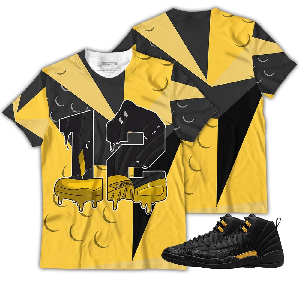 Streetwear Number 12 Sneaker Shirt Match Black Taxi 12S, Jordan 12 Retro Black Taxi Hoodie Sweatshirt Tee All Over Print MKO Shirt Streetwear Number 12 Sneaker Shirt Match Black Taxi 12S, Jordan 12 Retro Black Taxi Hoodie Sweatshirt Tee All Over Print MKO Shirt