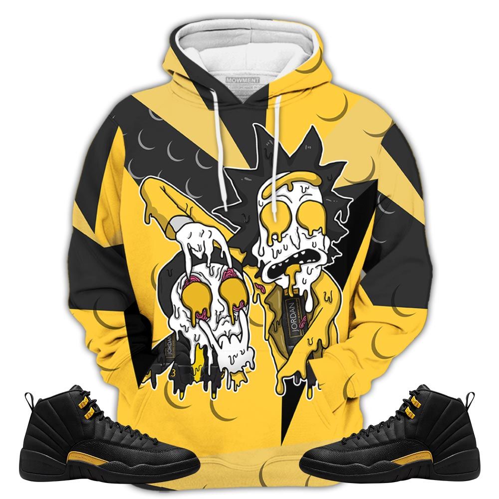 Streetwear Rick And Drip Sneaker Shirt Match Black Taxi 12S, Jordan 12 Retro Black Taxi Hoodie Sweatshirt Tee All Over Print MKO Shirt Streetwear Rick And Drip Sneaker Shirt Match Black Taxi 12S, Jordan 12 Retro Black Taxi Hoodie Sweatshirt Tee All Over Print MKO Shirt