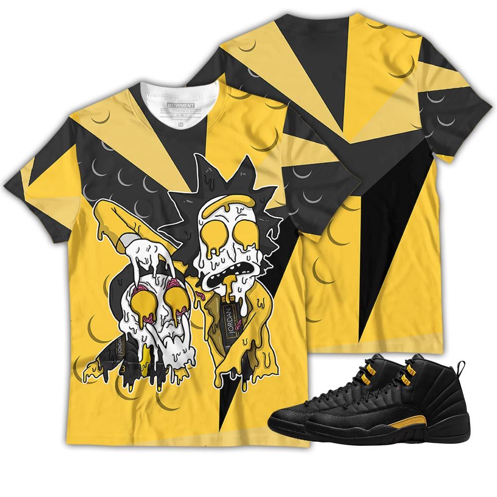 Streetwear Rick And Drip Sneaker Shirt Match Black Taxi 12S, Jordan 12 Retro Black Taxi Hoodie Sweatshirt Tee All Over Print MKO Shirt Streetwear Rick And Drip Sneaker Shirt Match Black Taxi 12S, Jordan 12 Retro Black Taxi Hoodie Sweatshirt Tee All Over Print MKO Shirt