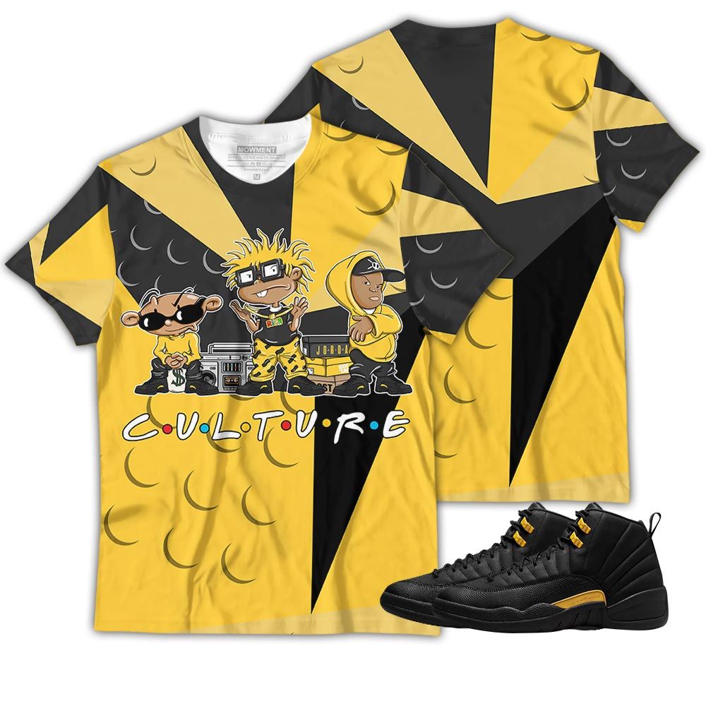 Streetwear Rugrats Knd Bebe Kids Sneaker Shirt Match Black Taxi 12S, Jordan 12 Retro Black Taxi Hoodie Sweatshirt Tee All Over Print MKO Shirt Streetwear Rugrats Knd Bebe Kids Sneaker Shirt Match Black Taxi 12S, Jordan 12 Retro Black Taxi Hoodie Sweatshirt Tee All Over Print MKO Shirt