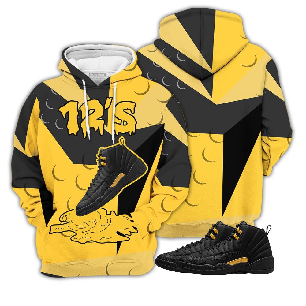 Streetwear Shoes Dripping Sneaker Shirt Match Black Taxi 12S, Jordan 12 Retro Black Taxi Hoodie Sweatshirt Tee All Over Print MKO Shirt Streetwear Shoes Dripping Sneaker Shirt Match Black Taxi 12S, Jordan 12 Retro Black Taxi Hoodie Sweatshirt Tee All Over Print MKO Shirt