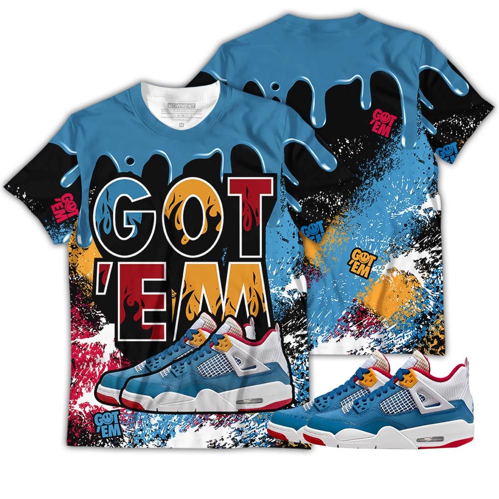 Streetwear Shoes Got Em Drip Sneaker Shirt Match Retro Messy Room 4S, Jordan 4 Gs Messy Room Hoodie Sweatshirt Tee All Over Print MKO Shirt Streetwear Shoes Got Em Drip Sneaker Shirt Match Retro Messy Room 4S, Jordan 4 Gs Messy Room Hoodie Sweatshirt Tee All Over Print MKO Shirt