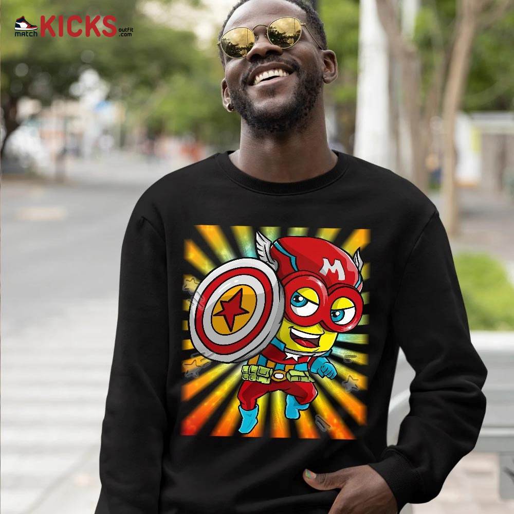 Super Hero American Drip Sneaker Shirt Match Fruity Pebbles Shoes, Dunk Low Fruity Pebbles MKO T-Shirt Super Hero American Drip Sneaker Shirt Match Fruity Pebbles Shoes, Dunk Low Fruity Pebbles MKO T-Shirt