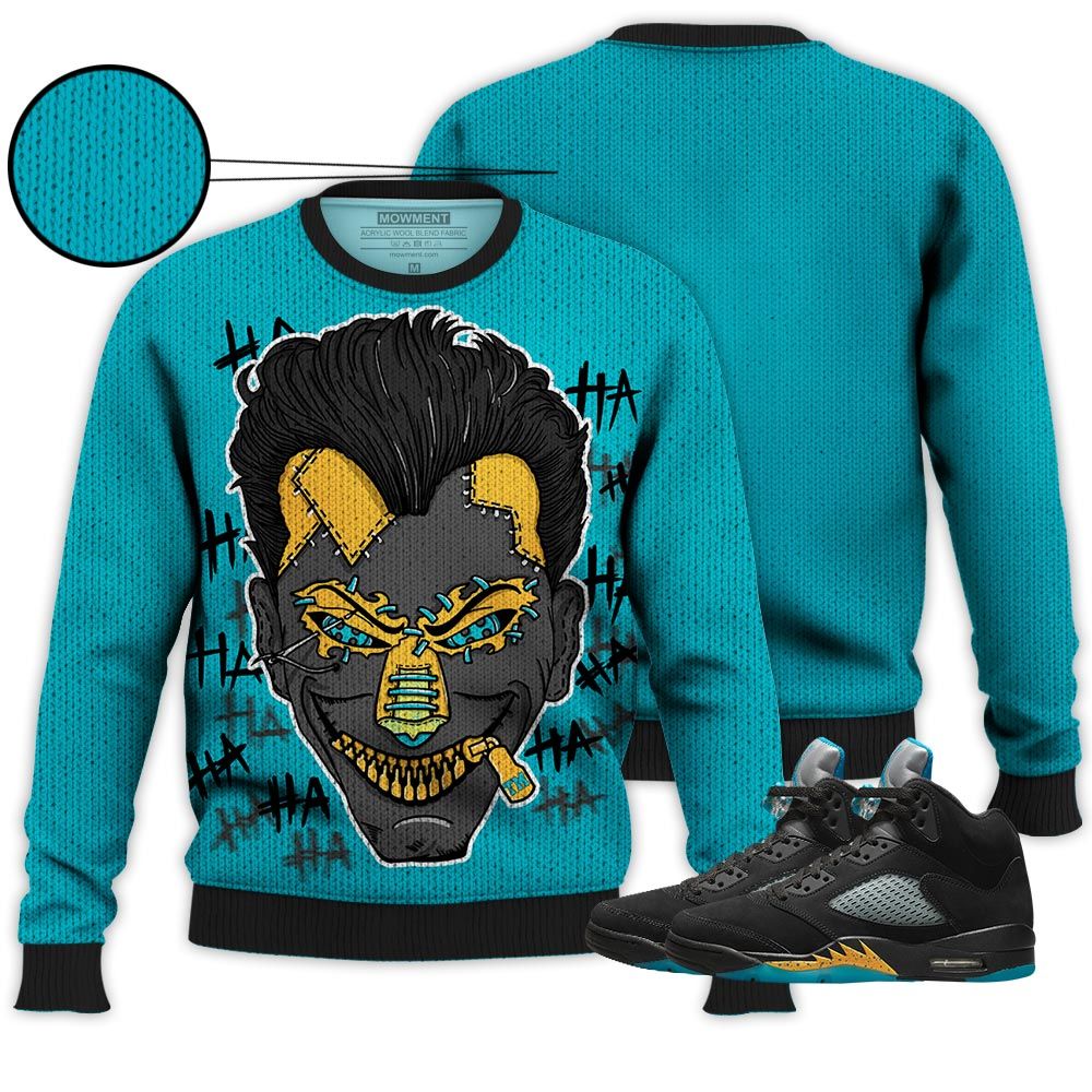 Supervillain 90S Sneaker Shirt Match 2023 Retro Aqua 5S, Jordan 5 Aqua Hoodie Sweatshirt Tee All Over Print MKO Shirt Supervillain 90S Sneaker Shirt Match 2023 Retro Aqua 5S, Jordan 5 Aqua Hoodie Sweatshirt Tee All Over Print MKO Shirt