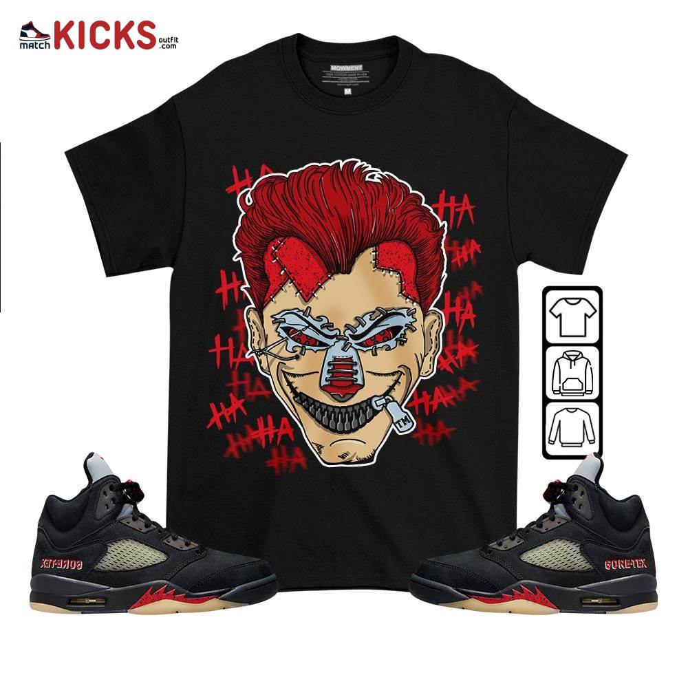 Supervillain 90s Sneaker Shirt Match Gore-Tex 5s, Jordan 5 GORE-TEX Off Noir MKO T-Shirt