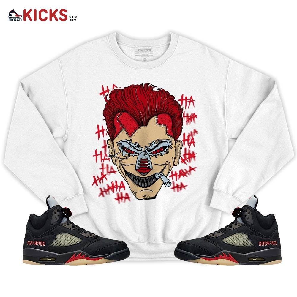 Supervillain 90s Sneaker Shirt Match Gore-Tex 5s, Jordan 5 GORE-TEX Off Noir MKO T-Shirt Supervillain 90s Sneaker Shirt Match Gore-Tex 5s, Jordan 5 GORE-TEX Off Noir MKO T-Shirt