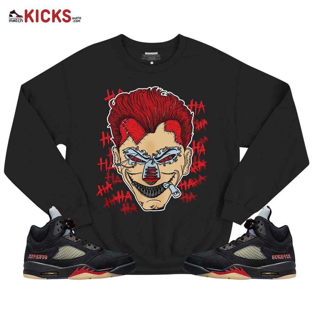 Supervillain 90s Sneaker Shirt Match Gore-Tex 5s, Jordan 5 GORE-TEX Off Noir MKO T-Shirt Supervillain 90s Sneaker Shirt Match Gore-Tex 5s, Jordan 5 GORE-TEX Off Noir MKO T-Shirt