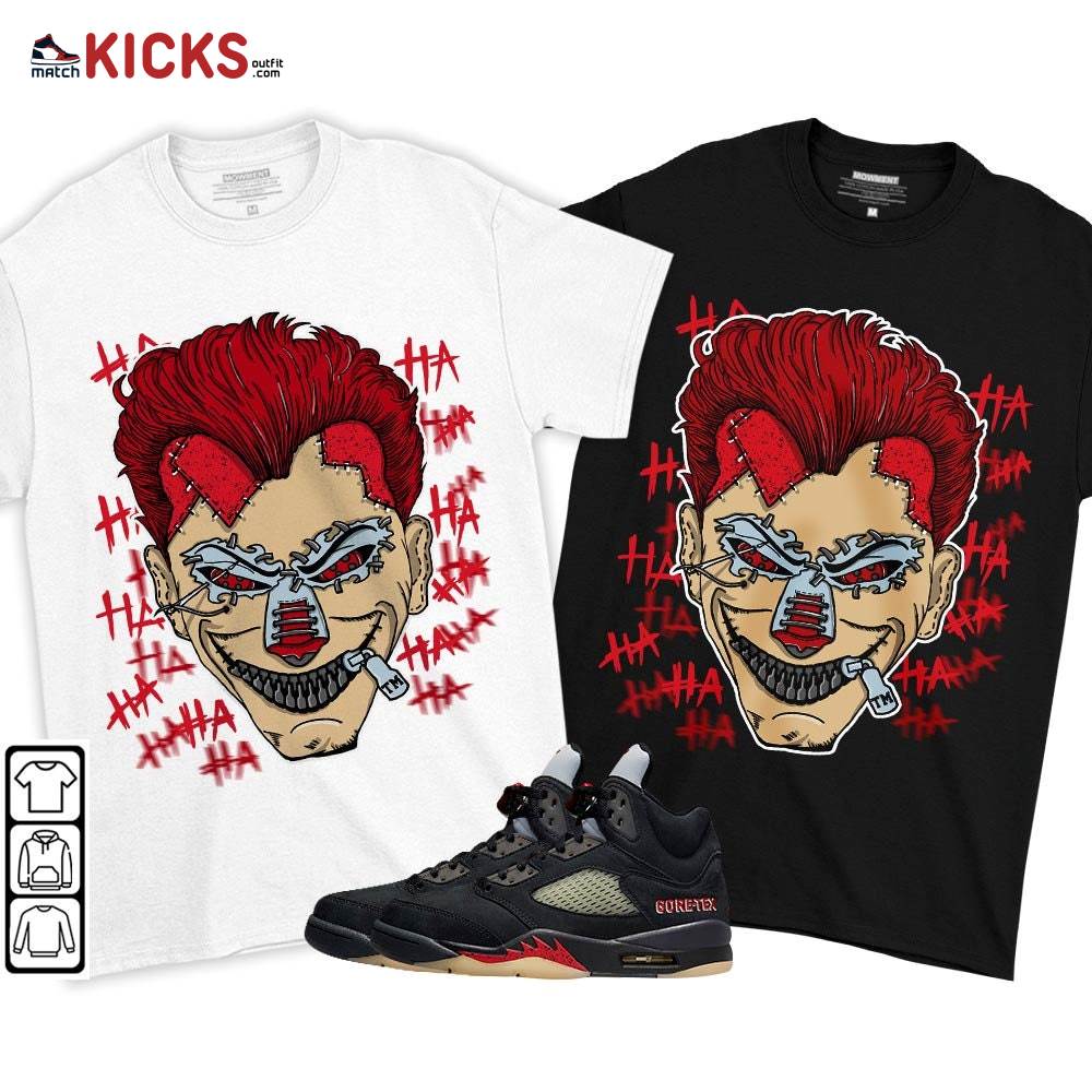 Supervillain 90s Sneaker Shirt Match Gore-Tex 5s, Jordan 5 GORE-TEX Off Noir MKO T-Shirt Supervillain 90s Sneaker Shirt Match Gore-Tex 5s, Jordan 5 GORE-TEX Off Noir MKO T-Shirt