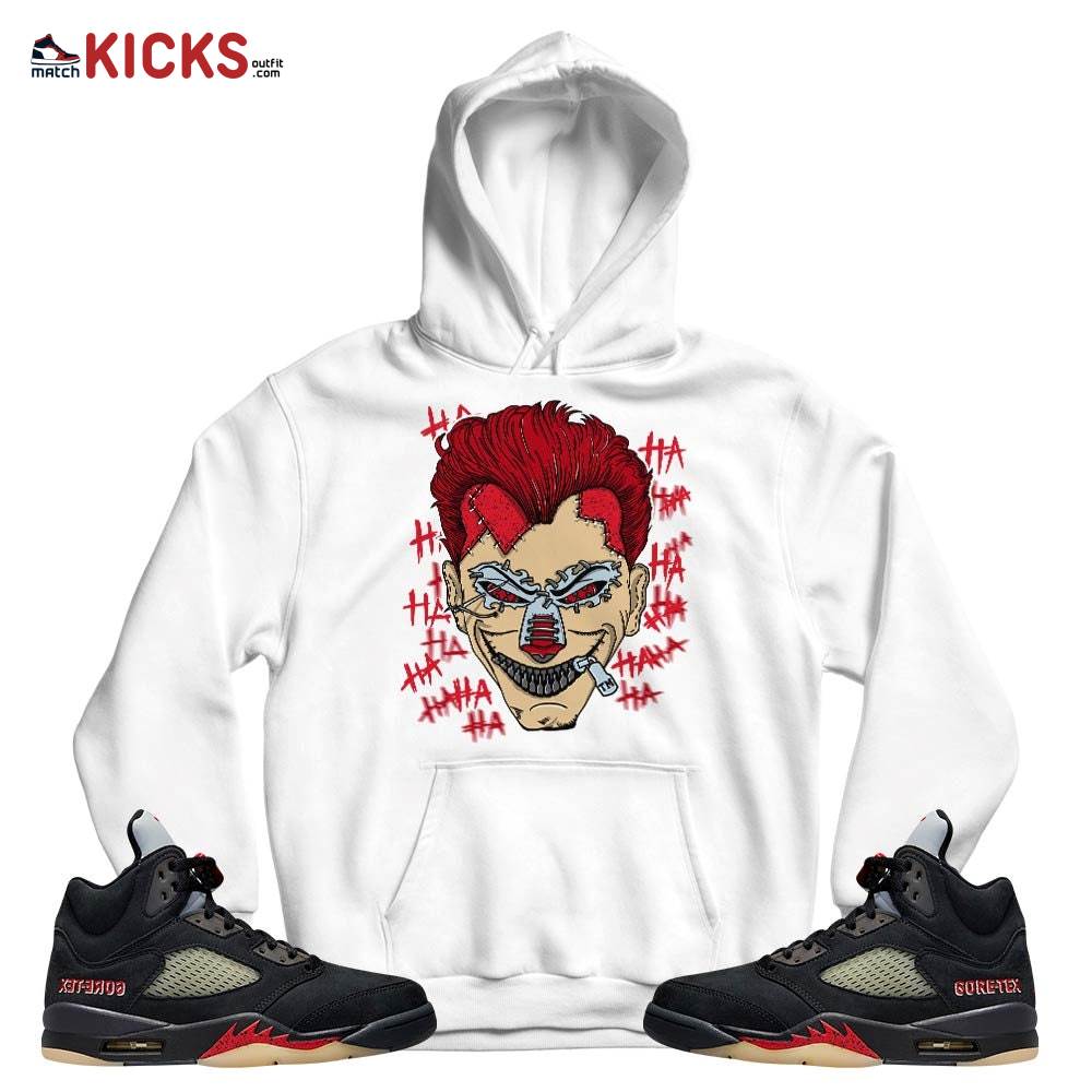 Supervillain 90s Sneaker Shirt Match Gore-Tex 5s, Jordan 5 GORE-TEX Off Noir MKO T-Shirt Supervillain 90s Sneaker Shirt Match Gore-Tex 5s, Jordan 5 GORE-TEX Off Noir MKO T-Shirt