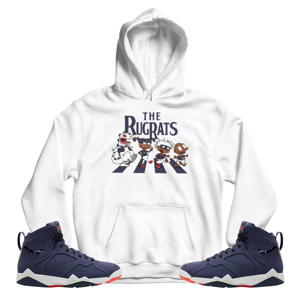 The Cartoon 90s Sneaker Shirt Match 7 Neutral Indigo, Jordan 7 Quai 54 MKO T-Shirt The Cartoon 90s Sneaker Shirt Match 7 Neutral Indigo, Jordan 7 Quai 54 MKO T-Shirt