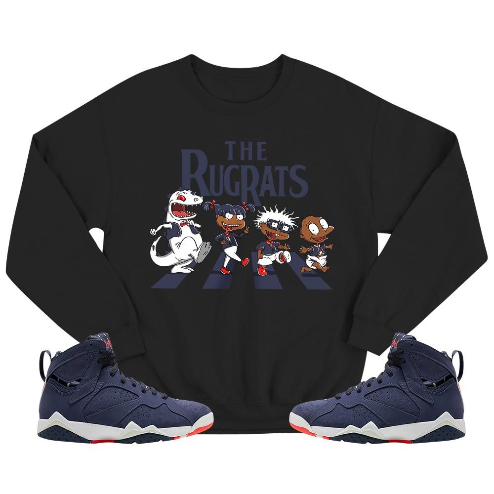 The Cartoon 90s Sneaker Shirt Match 7 Neutral Indigo, Jordan 7 Quai 54 MKO T-Shirt The Cartoon 90s Sneaker Shirt Match 7 Neutral Indigo, Jordan 7 Quai 54 MKO T-Shirt