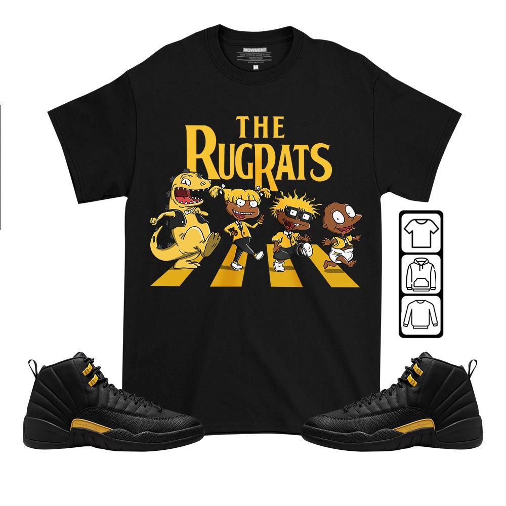 The Cartoon 90s Sneaker Shirt Match Black Taxi 12s, Jordan 12 Retro Black Taxi MKO T-Shirt The Cartoon 90s Sneaker Shirt Match Black Taxi 12s, Jordan 12 Retro Black Taxi MKO T-Shirt