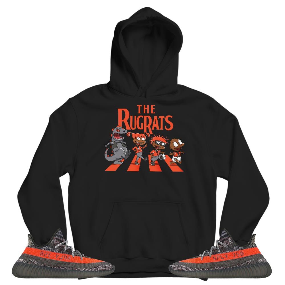 The Cartoon 90s Sneaker Shirt Match Boost 350 V2 Dark Beluga, Yeezy 350 V2 Carbon Beluga MKO T-Shirt