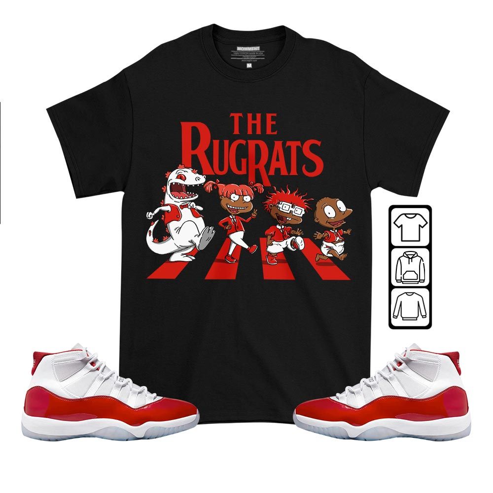 The Cartoon 90s Sneaker Shirt Match Cherry 11s, Jordan 11 Retro Cherry MKO T-Shirt