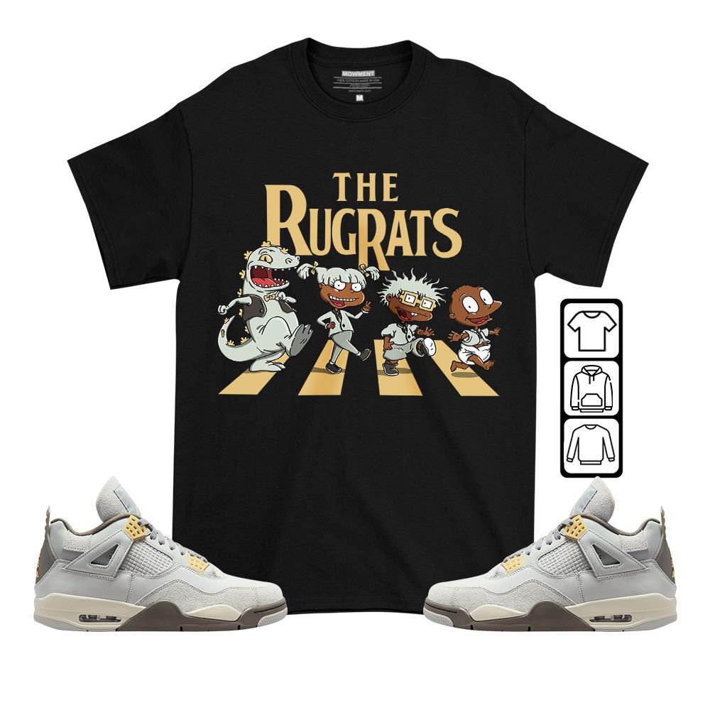 The Cartoon 90s Sneaker Shirt Match Retro Craft 4s, Jordan 4 Craft Photon Dust MKO T-Shirt The Cartoon 90s Sneaker Shirt Match Retro Craft 4s, Jordan 4 Craft Photon Dust MKO T-Shirt