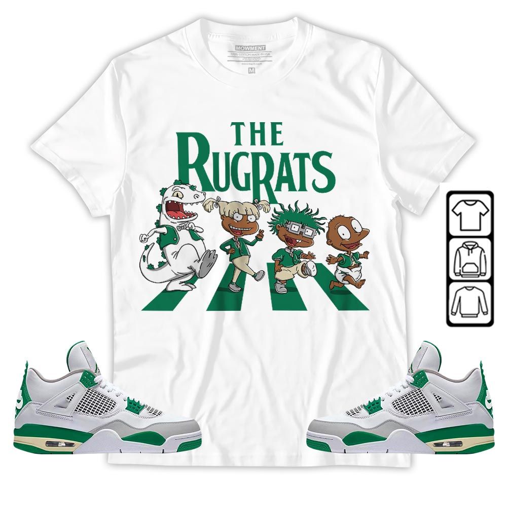 The Cartoon 90s Sneaker Shirt Match Retro Pine Green 4s, Jordan 4 Pine Green MKO T-Shirt The Cartoon 90s Sneaker Shirt Match Retro Pine Green 4s, Jordan 4 Pine Green MKO T-Shirt