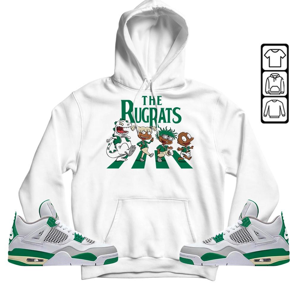 The Cartoon 90s Sneaker Shirt Match Retro Pine Green 4s, Jordan 4 Pine Green MKO T-Shirt