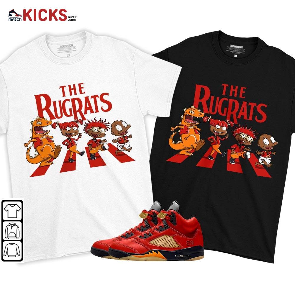 The Rugrats Sneaker Shirt Match 5 Dunk On Mars, Jordan 5 Mars For Her MKO T-Shirt The Rugrats Sneaker Shirt Match 5 Dunk On Mars, Jordan 5 Mars For Her MKO T-Shirt