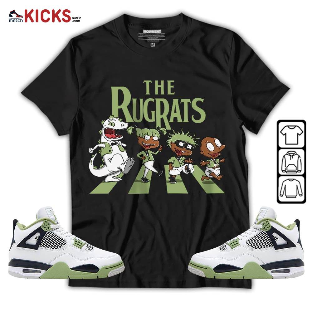 The Rugrats Sneaker Shirt Match Retro Oil Green 4s, Jordan 4 Oil Green MKO Hoodie The Rugrats Sneaker Shirt Match Retro Oil Green 4s, Jordan 4 Oil Green MKO Hoodie