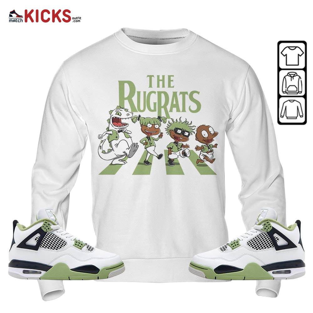The Rugrats Sneaker Shirt Match Retro Oil Green 4s, Jordan 4 Oil Green MKO Hoodie The Rugrats Sneaker Shirt Match Retro Oil Green 4s, Jordan 4 Oil Green MKO Hoodie