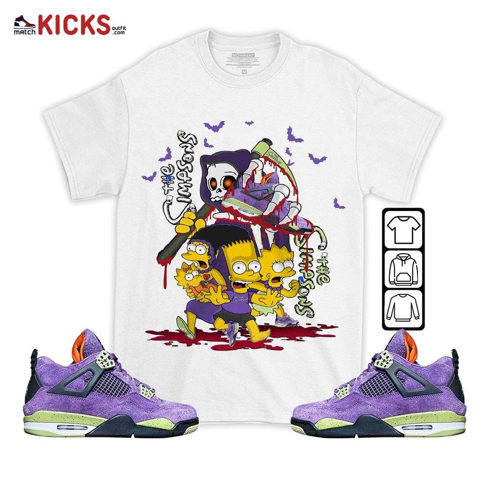 The simpson death Sneaker Shirt Match Canyon Purple 4s, Jordan 4 Canyon Purple MKO T-Shirt The simpson death Sneaker Shirt Match Canyon Purple 4s, Jordan 4 Canyon Purple MKO T-Shirt