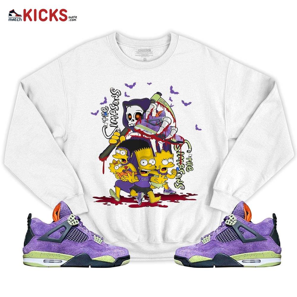 The simpson death Sneaker Shirt Match Canyon Purple 4s, Jordan 4 Canyon Purple MKO T-Shirt The simpson death Sneaker Shirt Match Canyon Purple 4s, Jordan 4 Canyon Purple MKO T-Shirt