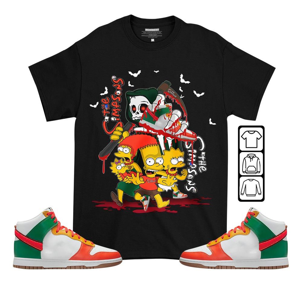 The simpson death Sneaker Shirt Match Chenille Swoosh, Dunk High Chenille Swoosh MKO T-Shirt The simpson death Sneaker Shirt Match Chenille Swoosh, Dunk High Chenille Swoosh MKO T-Shirt