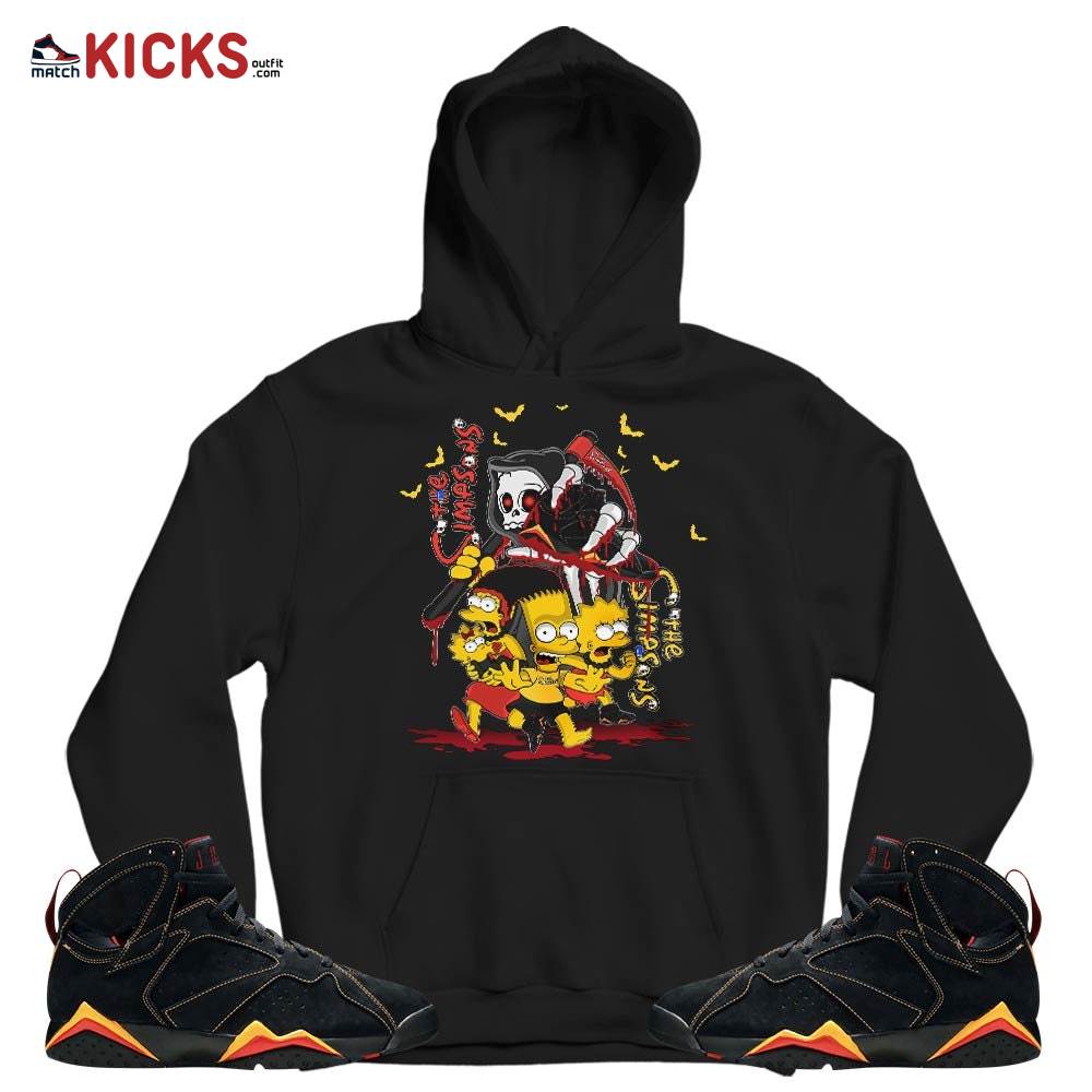 The simpson death Sneaker Shirt Match Citrus 7s, Jordan 7 Retro Citrus MKO T-Shirt