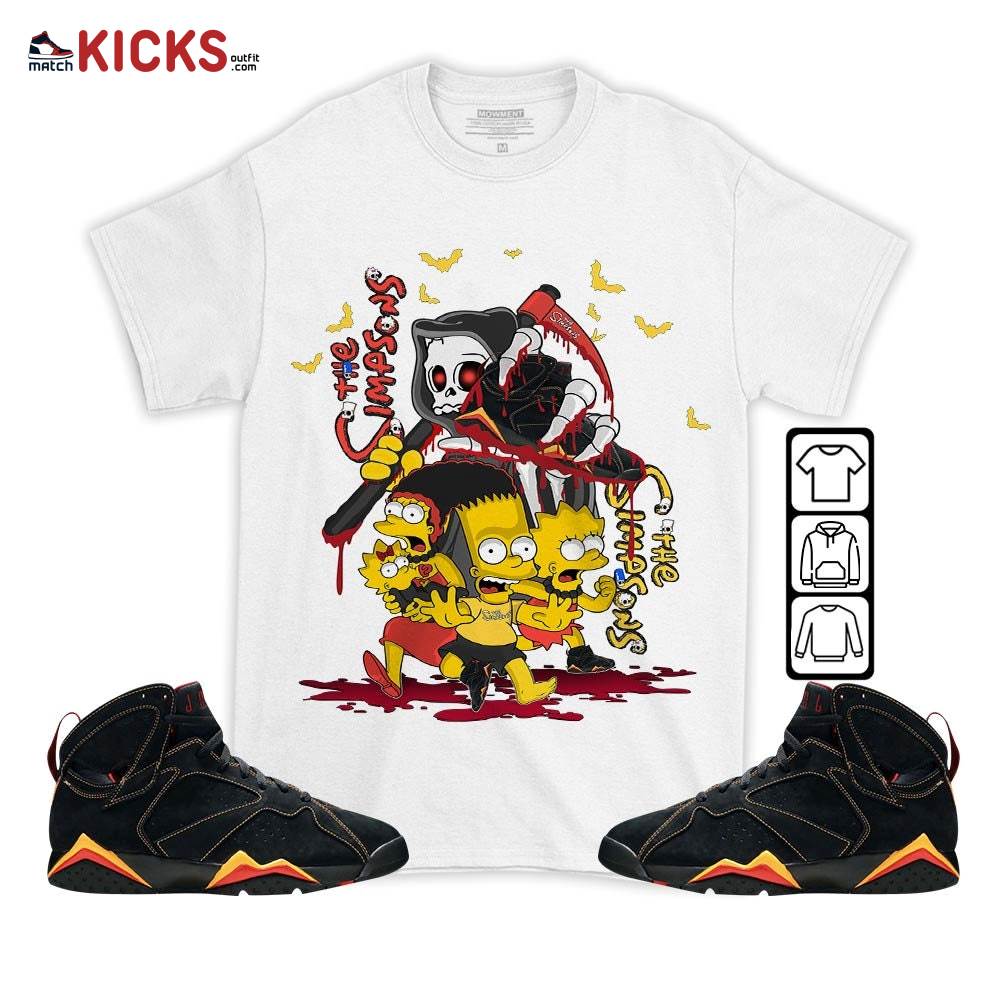 The simpson death Sneaker Shirt Match Citrus 7s, Jordan 7 Retro Citrus MKO T-Shirt The simpson death Sneaker Shirt Match Citrus 7s, Jordan 7 Retro Citrus MKO T-Shirt