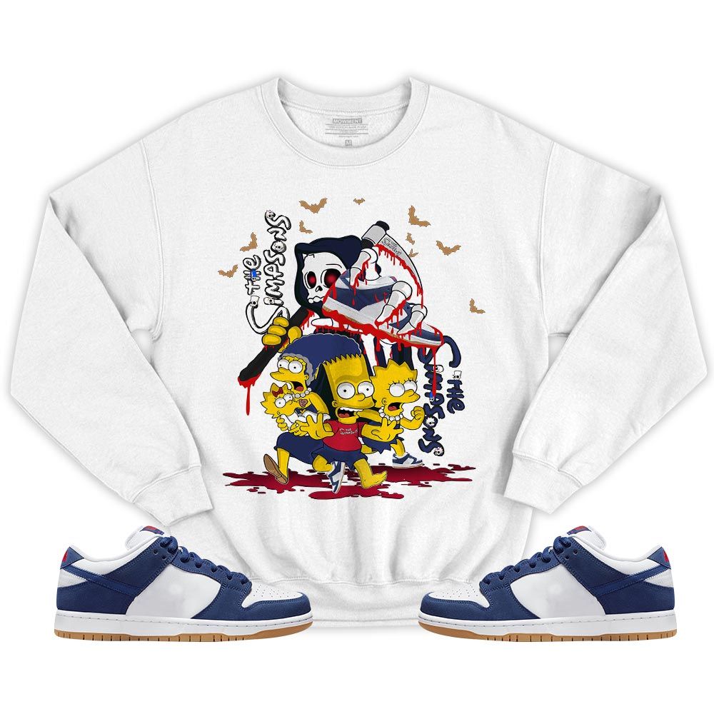 The simpson death Sneaker Shirt Match Dunk Low Dodgers, SB Dunk Low Premium Deep Royal Blue MKO T-Shirt The simpson death Sneaker Shirt Match Dunk Low Dodgers, SB Dunk Low Premium Deep Royal Blue MKO T-Shirt