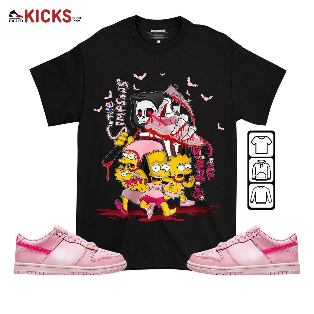 The simpson death Sneaker Shirt Match Low Triple Pink, Dunk Low Triple Pink MKO T-Shirt