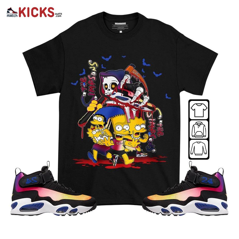 The simpson death Sneaker Shirt Match Max 1 Los Angeles, Air Griffey Max 1 Los Angeles MKO T-Shirt