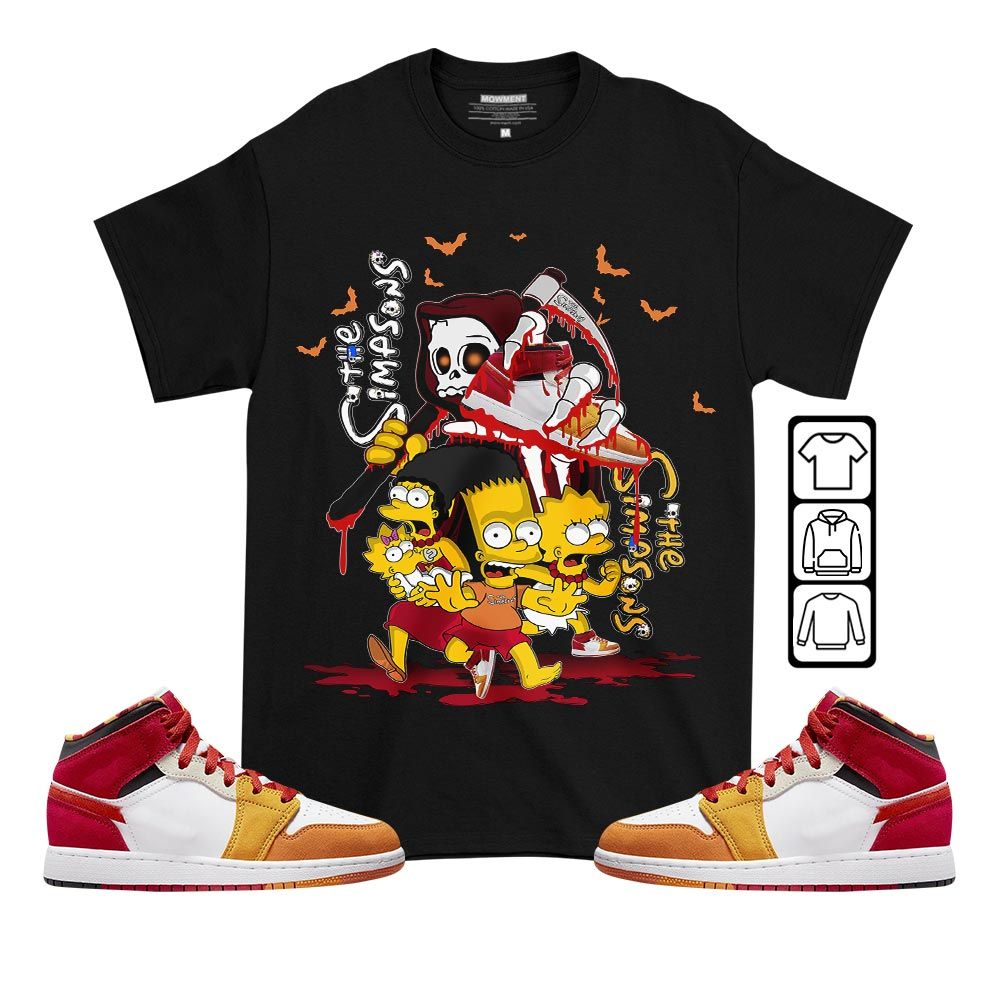 The simpson death Sneaker Shirt Match Mid Picnic 1s, Jordan 1 Mid Picnic MKO T-Shirt The simpson death Sneaker Shirt Match Mid Picnic 1s, Jordan 1 Mid Picnic MKO T-Shirt