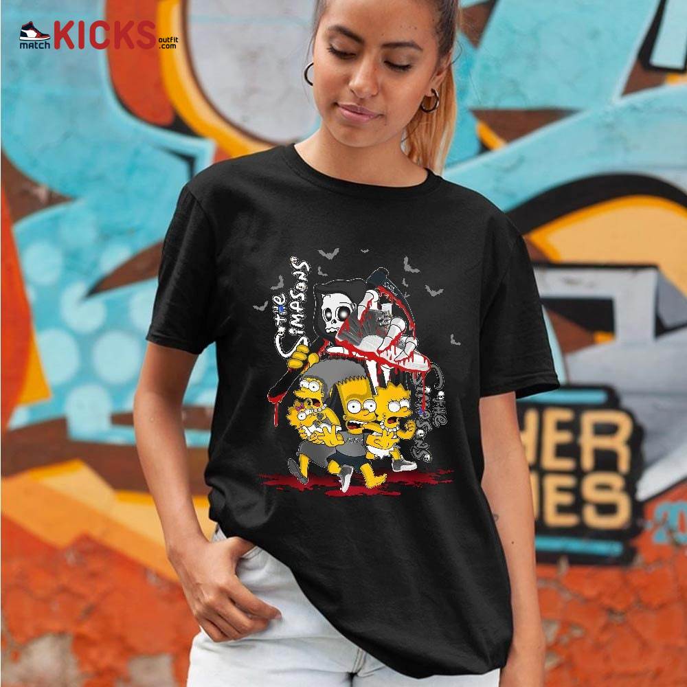 The simpson death Sneaker Shirt Match Retro Stealth 12s, Jordan 12 Retro Stealth MKO T-Shirt The simpson death Sneaker Shirt Match Retro Stealth 12s, Jordan 12 Retro Stealth MKO T-Shirt