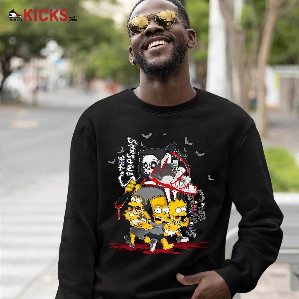 The simpson death Sneaker Shirt Match Retro Stealth 12s, Jordan 12 Retro Stealth MKO T-Shirt The simpson death Sneaker Shirt Match Retro Stealth 12s, Jordan 12 Retro Stealth MKO T-Shirt