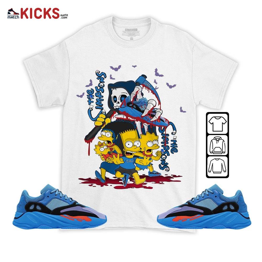 The simpson death Sneaker Shirt Match V1 Hi-Res Blue 700s, Yeezy 700 V1 Hi-Res Blue MKO T-Shirt The simpson death Sneaker Shirt Match V1 Hi-Res Blue 700s, Yeezy 700 V1 Hi-Res Blue MKO T-Shirt