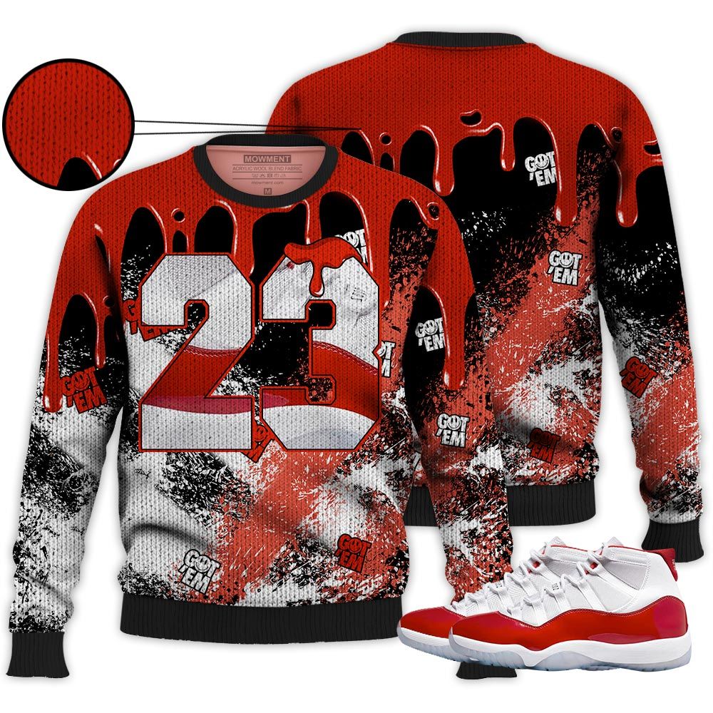 Tiedye Design Number 23 Drip Shoes Sneaker Shirt Match Cherry 11S, Jordan 11 Retro Cherry Hoodie Sweatshirt Tee All Over Print MKO Shirt Tiedye Design Number 23 Drip Shoes Sneaker Shirt Match Cherry 11S, Jordan 11 Retro Cherry Hoodie Sweatshirt Tee All Over Print MKO Shirt