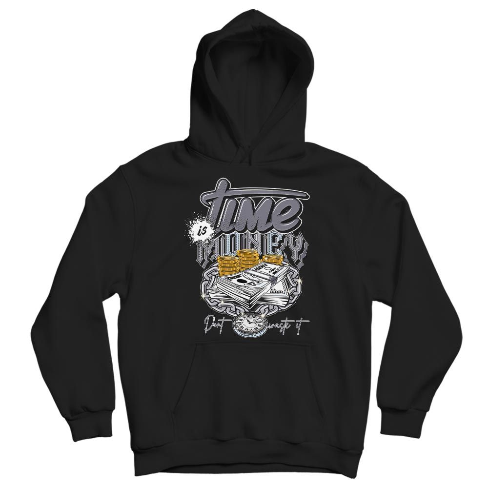 Time is Money Sneaker Shirt Match Cement Grey 11s, Jordan 11 Low Cement Grey MKO T-Shirt Time is Money Sneaker Shirt Match Cement Grey 11s, Jordan 11 Low Cement Grey MKO T-Shirt